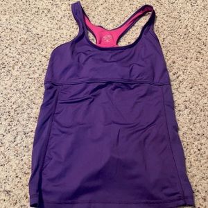Active wear racerback tank
